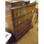 Chest of five drawers