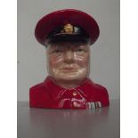 Carltonware Churchill toby jug