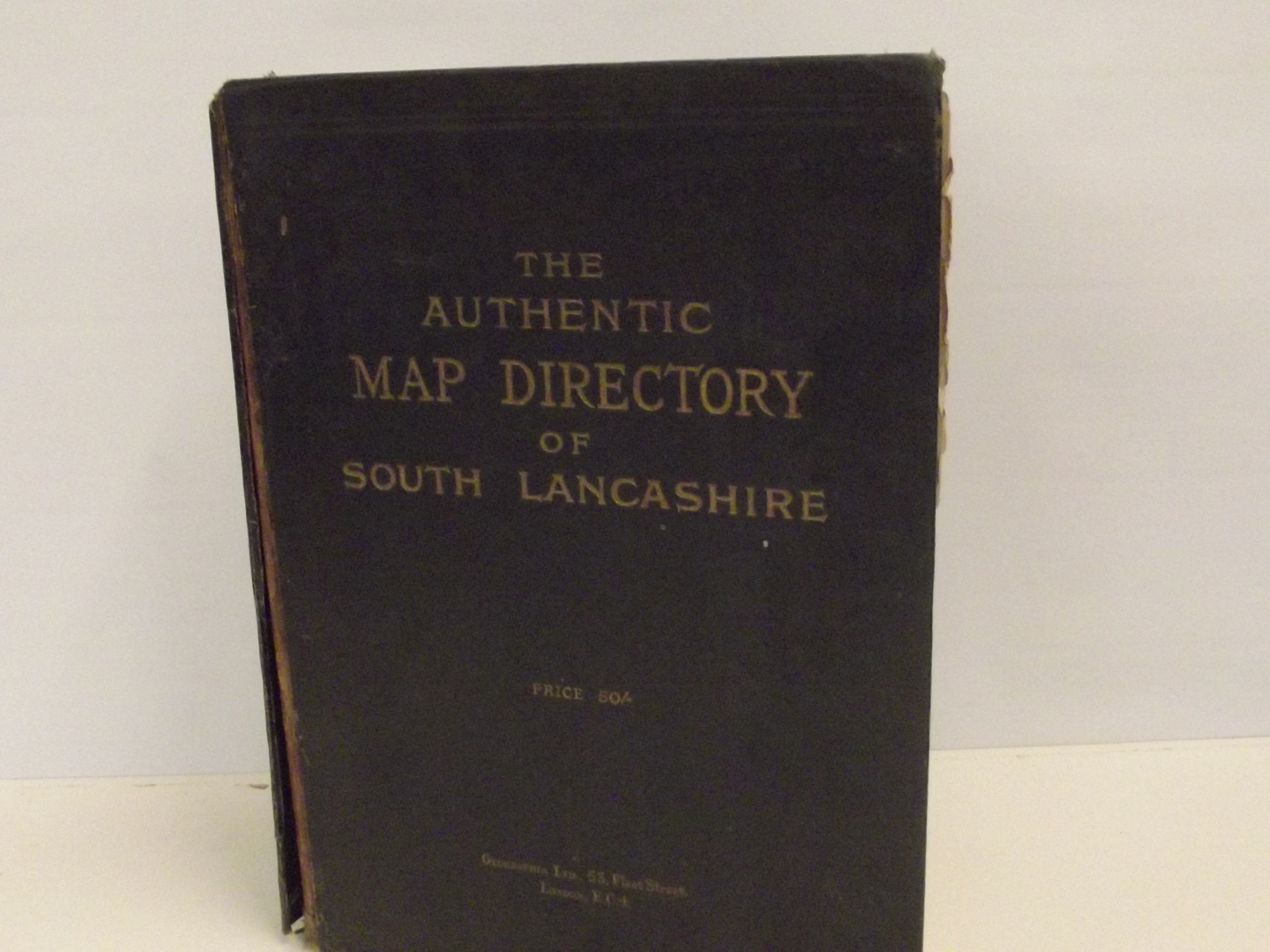 The Authentic map directory of South Lancashire. E