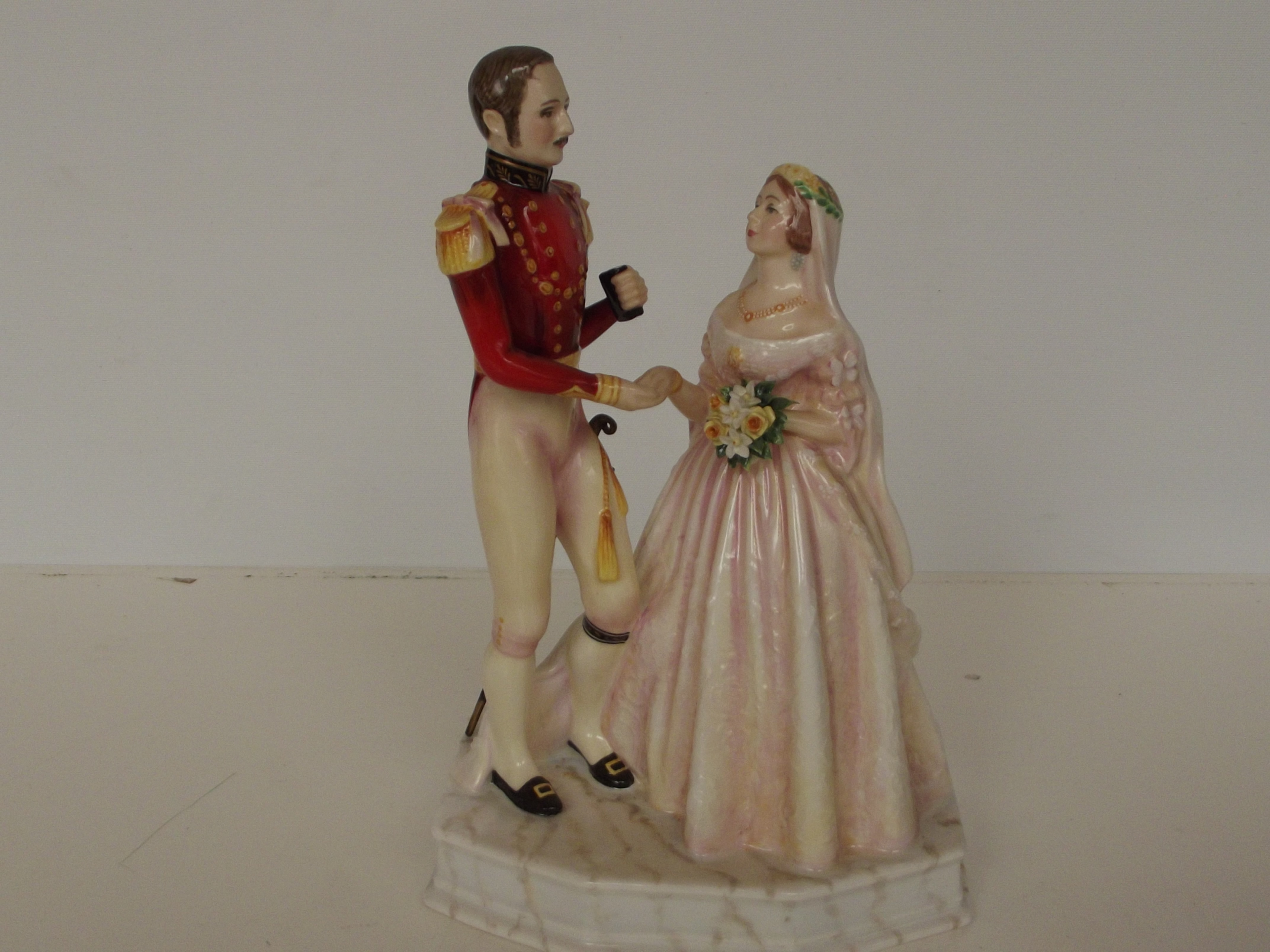 Royal Doulton Queen Victoria and Prince Albert HN