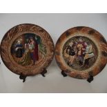 Two Beswick plates, "Romeo and Juliet" and "As you