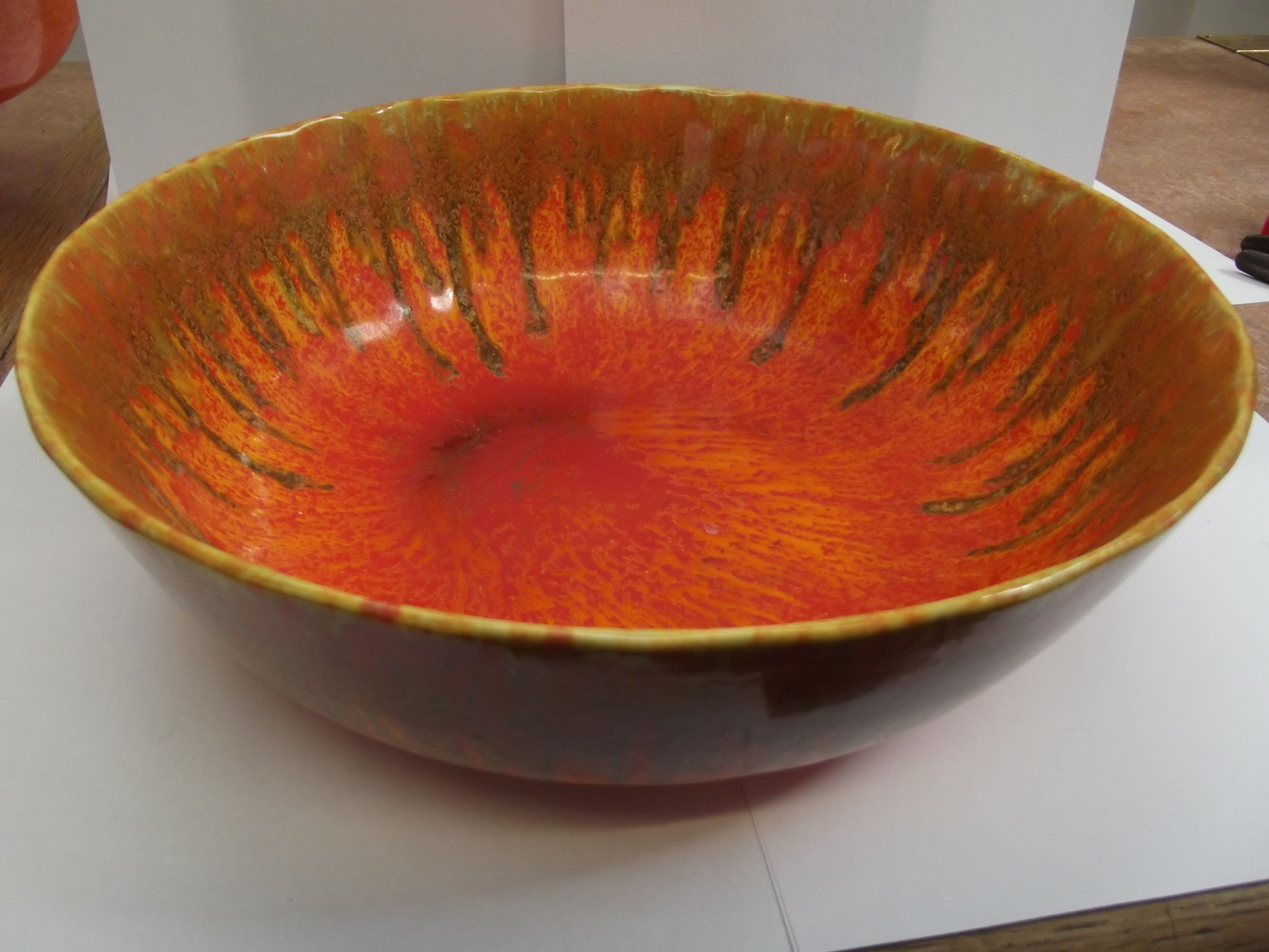 Royal Lancastrian Bowl. 26cm Diameter.