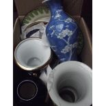 Box of ceramics