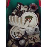 Large collection of Torquay ware