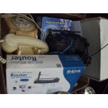 Box of electrical items