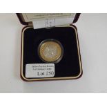 Royal Mint 1998 silver proof two-pound coin