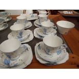 Part China tea set