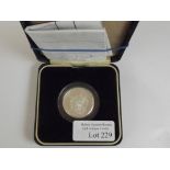 Royal Mint 1996 £2 silver proof coin, 10th Europea