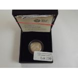 Royal Mint 2008 Royal Shield of Arms £1 silver pro
