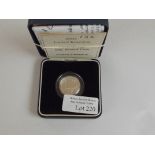 Royal Mint 2005 silver proof one pound coin