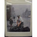 Limited edition Grimshaw print, signed in pencil,