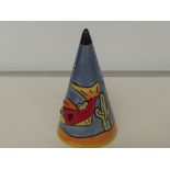 Lorna Bailey 'Oceana' pattern conical sugar sifter