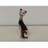 Lorna Bailey limited edition 1/1 'Deco' cat, heigh