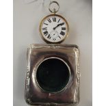 Goliath pocket watch in silver case