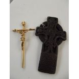 Two religious crosses