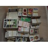 Collection of cigarette cards