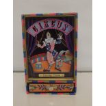 Musical circus dancing clown