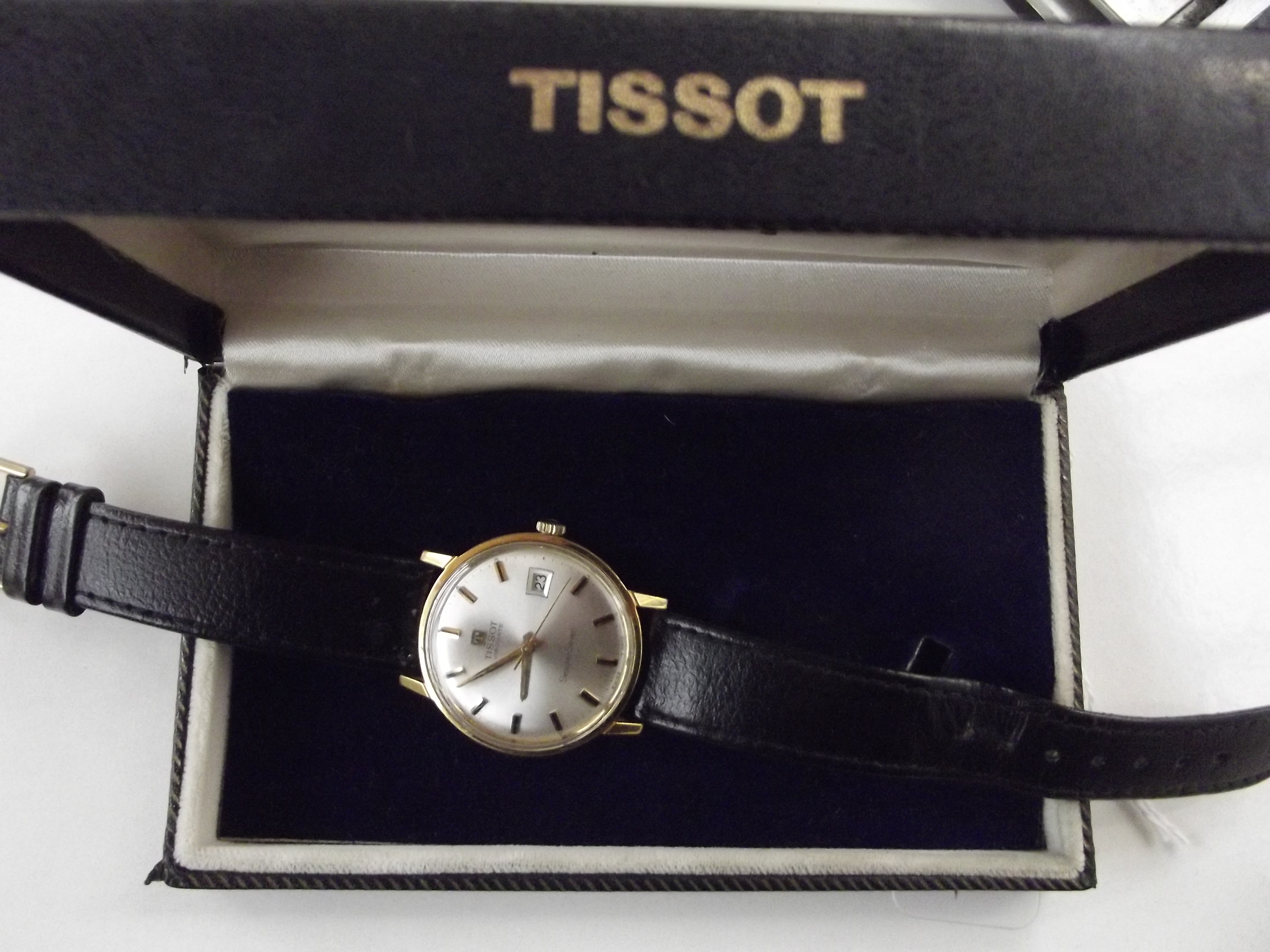 Tissot gents wristwatch in original case