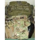 Various British army items to include osprey pouch