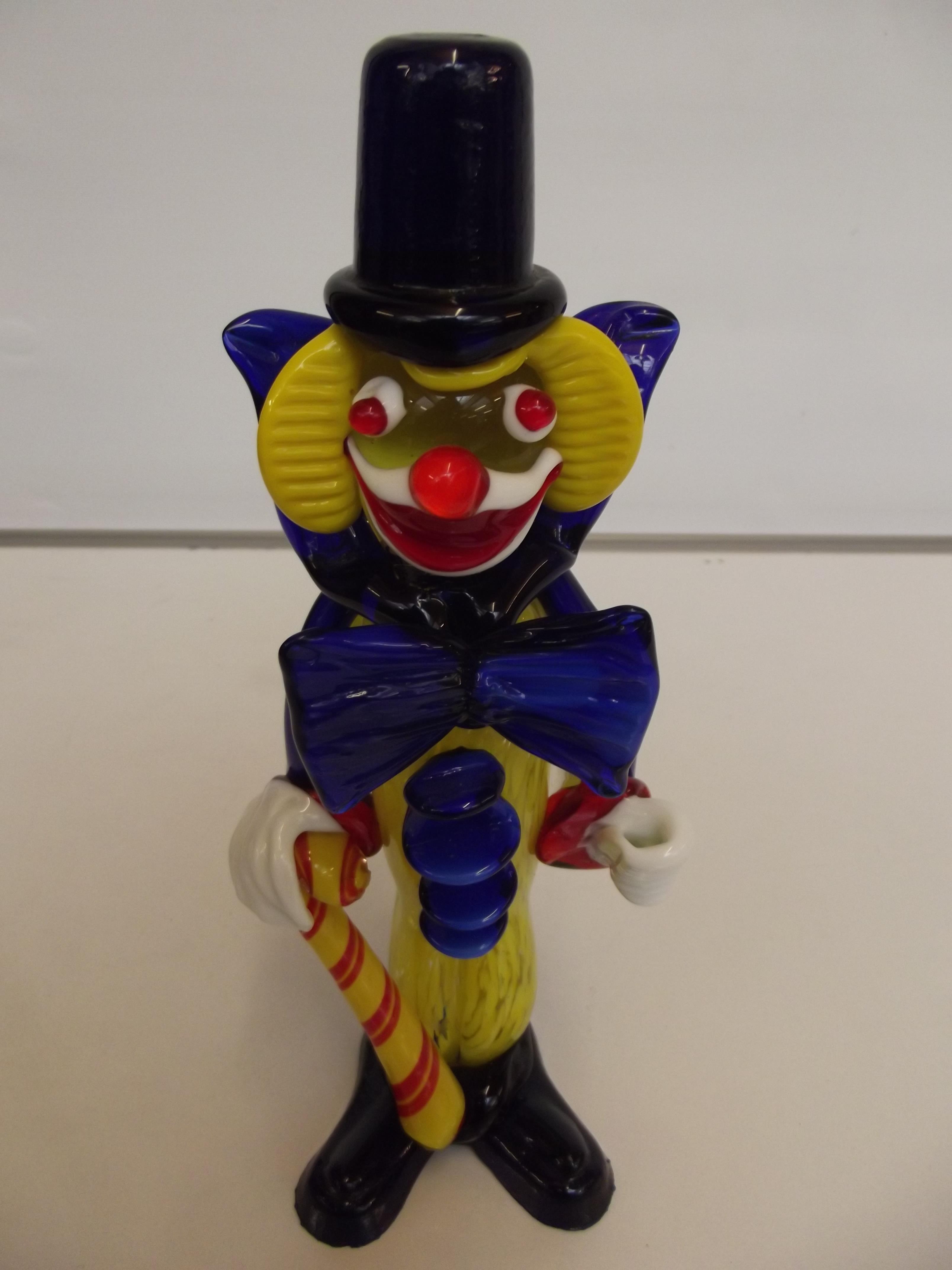 Glass clown