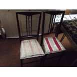 Two bedroom chairs