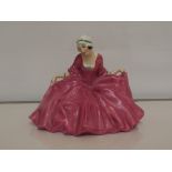 Royal Doulton figurine, "Poly Peacheim", old