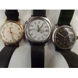 3x gents wristwatches to include a Oris