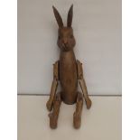 Wooden shelf rabbit