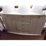 Light wood sideboard