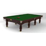 Full size Riley snooker table thick slate bed and