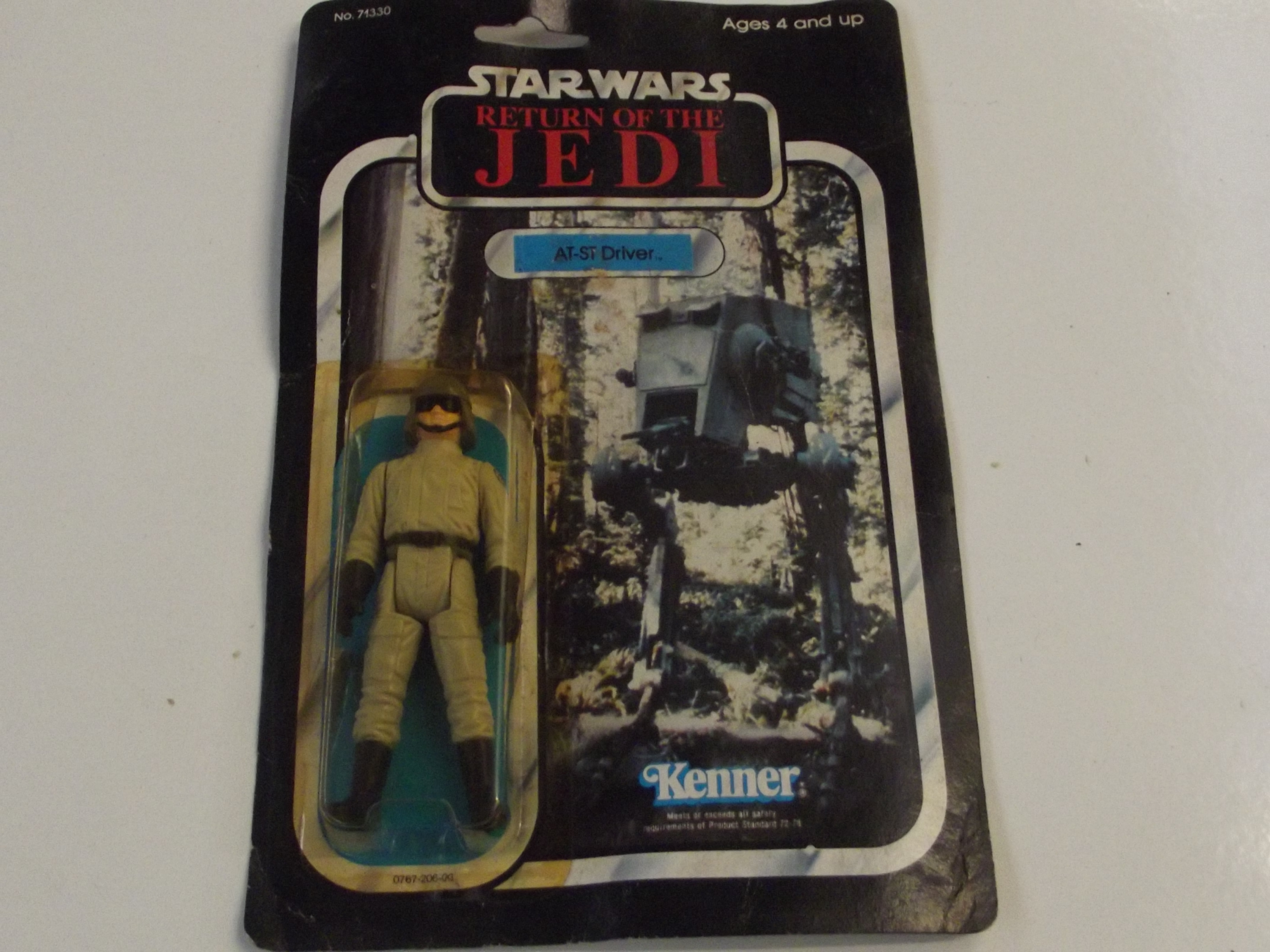 Star Wars Return of the Jedi Kenner AT/ST driver,