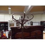 Bentwood coat/hat stand