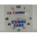 Corgi Cars wall clock