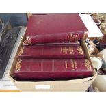 Charles Dickens leather bound books x15