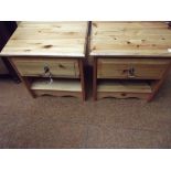 Pair of bedroom cabinets