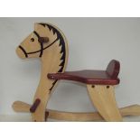 Child's rocking horse, height 57cm