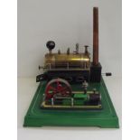 Fleischmann steam engine, height 31cm