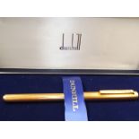 Dunhill gold plated pen, Etched Germany AD with or