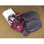 4 handbags - mainly new