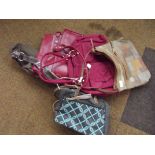 5 handbags - mainly new
