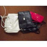 4 handbags - mainly new
