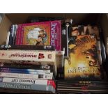 Box of DVD's