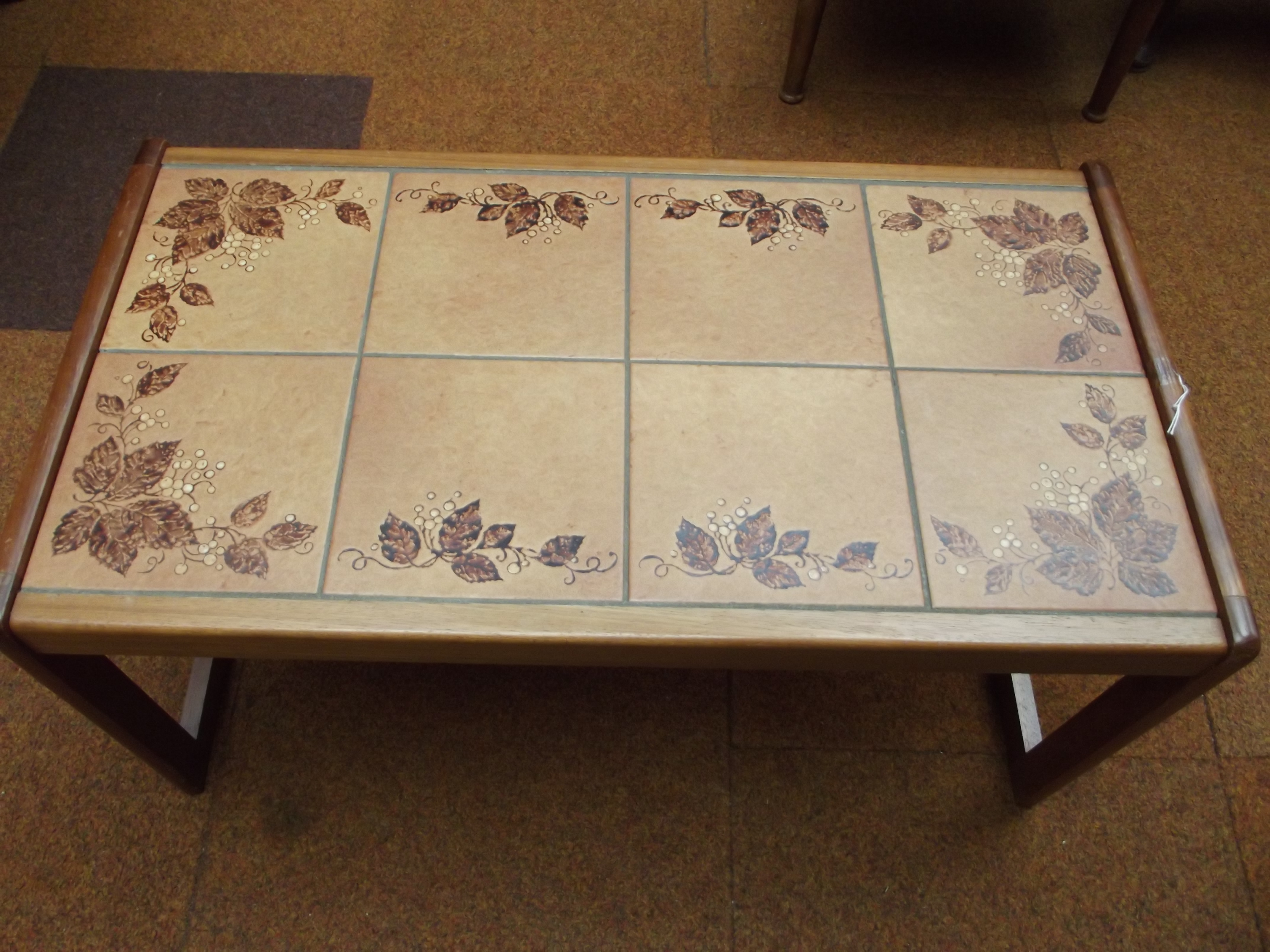 Tile top table