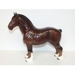 Beswick Shire horse 'Burnham Beauty' height 27cm