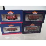 Four Bachmann 00 Gauge Rolling Stock