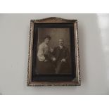 Silver picture frame, 21 x 15 cm