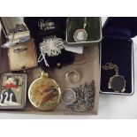 Collection of vintage costume jewellery, some silv