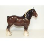 Beswick Shire horse, height 21cm
