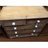 Pine set of drawers