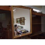 Gilt framed mirror